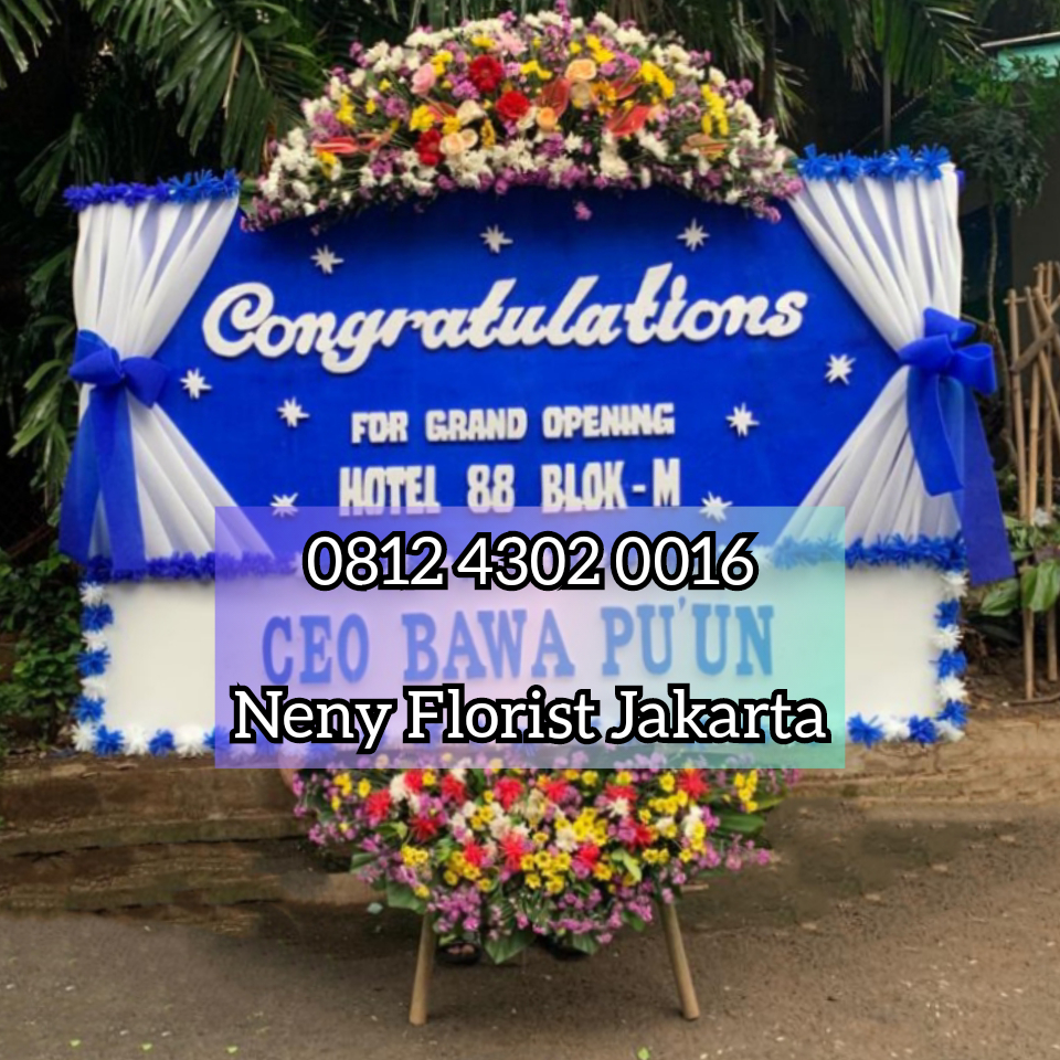 Bunga papan ucapan selamat